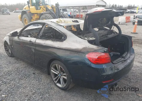 2015 BMW 428I xDrive from USA, damaged, VIN WBA3N5C56FK484589